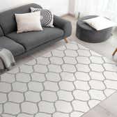 152cm x 245cm Trellis Frieze Rug thumbnail
