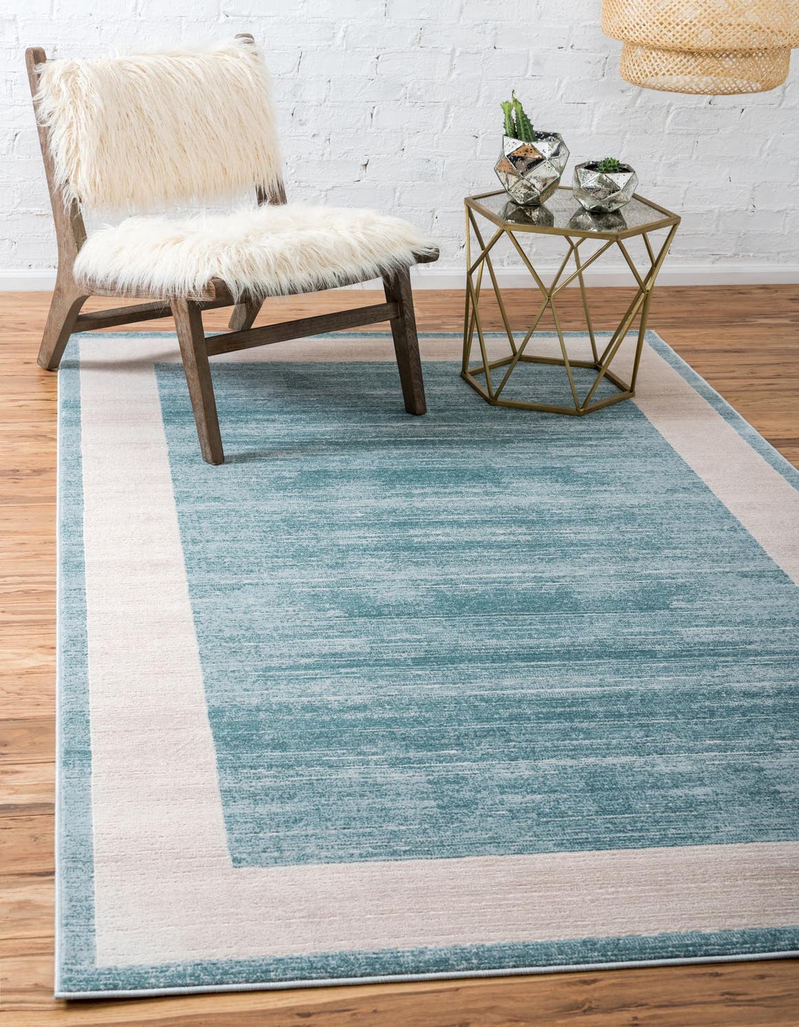 Turquoise Jill Zarin 8' x 10' Uptown Rug