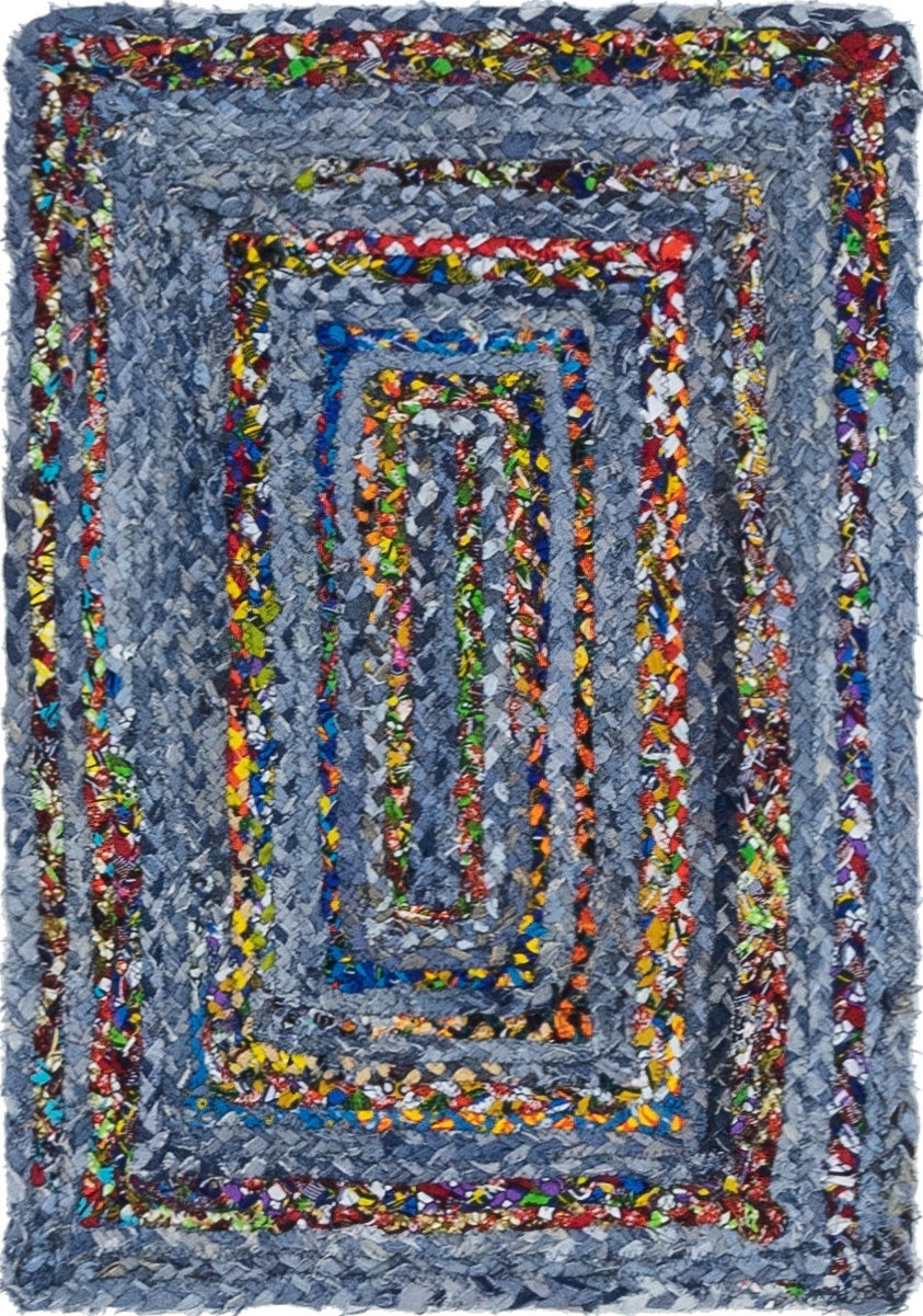 Rug Blue and Multicolored Swatch link