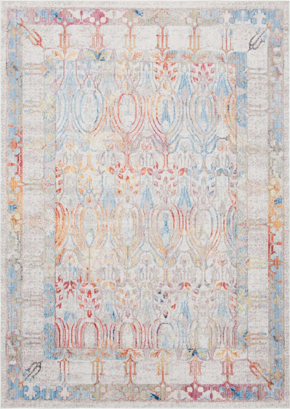 Multicolor 8' x 10' Williamsburg Rug