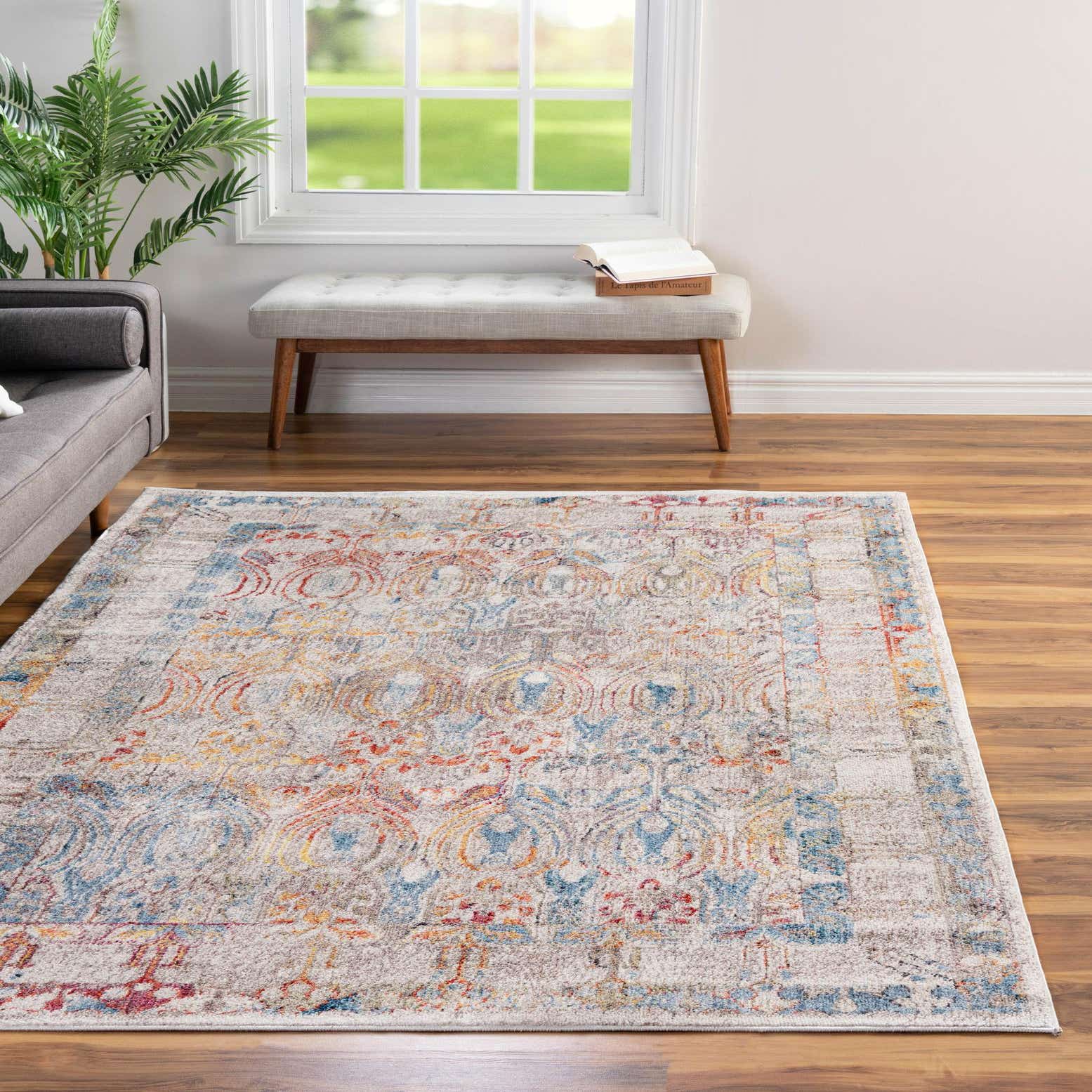 Multicolor 8' x 10' Williamsburg Rug