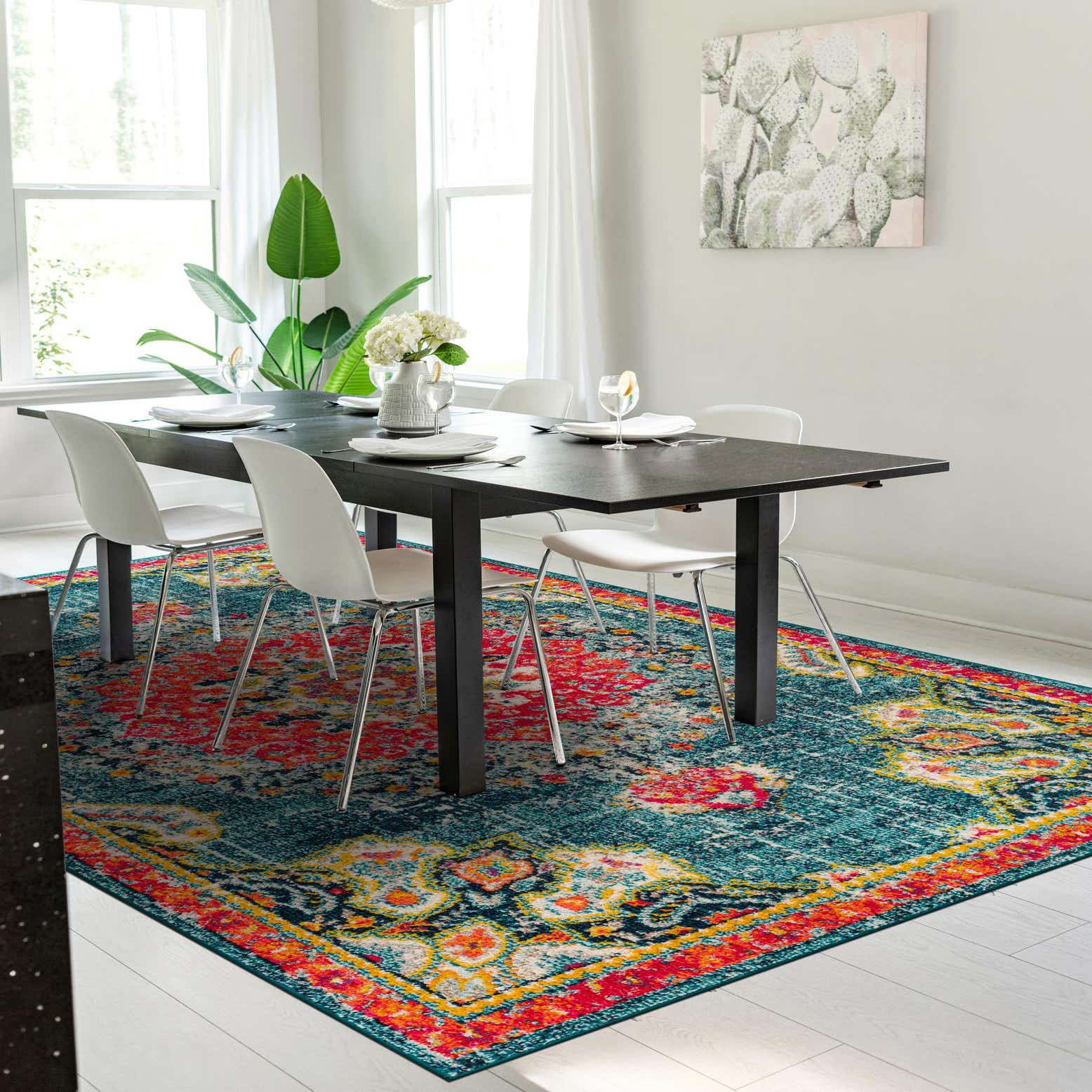 Blue 9' x 12' Madeline Rug