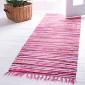80cm x 300cm Chindi Cotton Runner Rug thumbnail