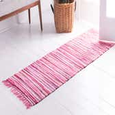80cm x 300cm Chindi Cotton Runner Rug thumbnail