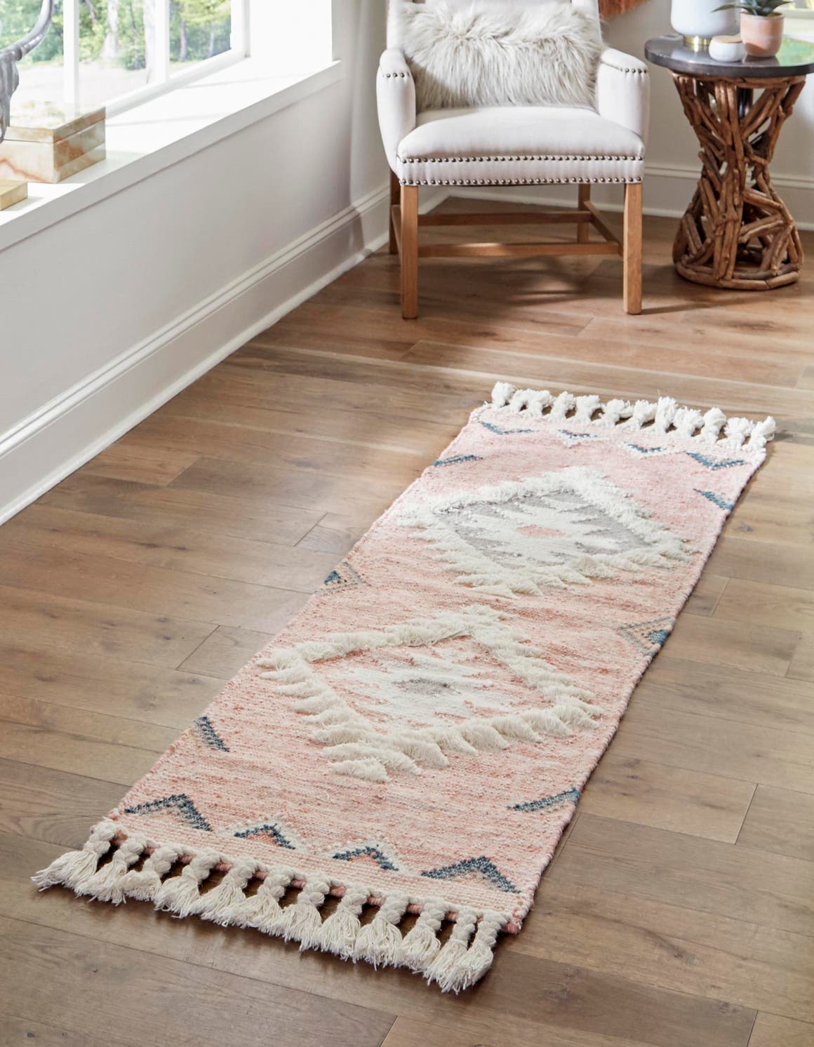Pink 2' 2 x 8' 2 Arizona Runner Rug