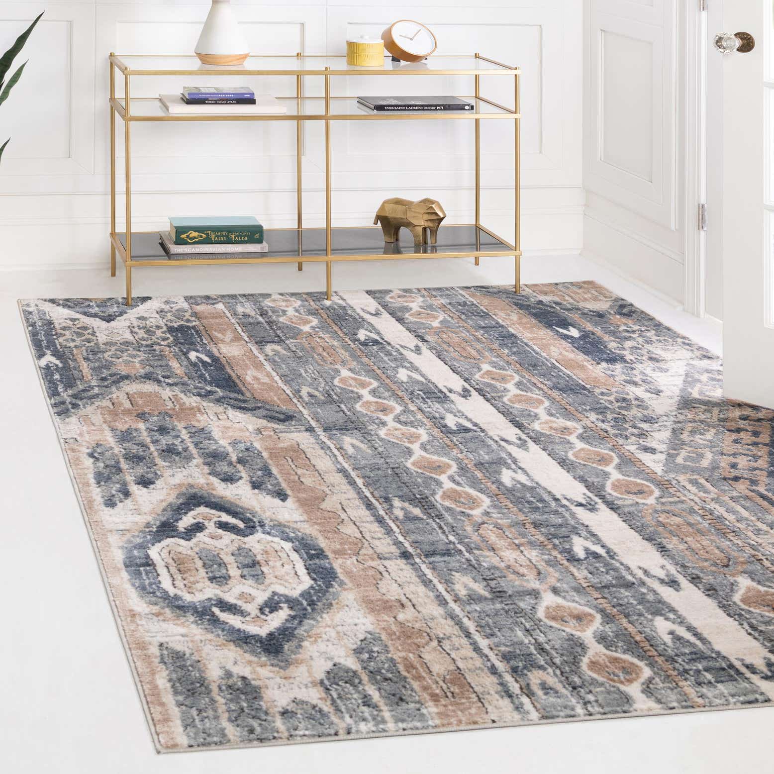 Navy Blue 8' x 11' Oregon Rug eSaleRugs