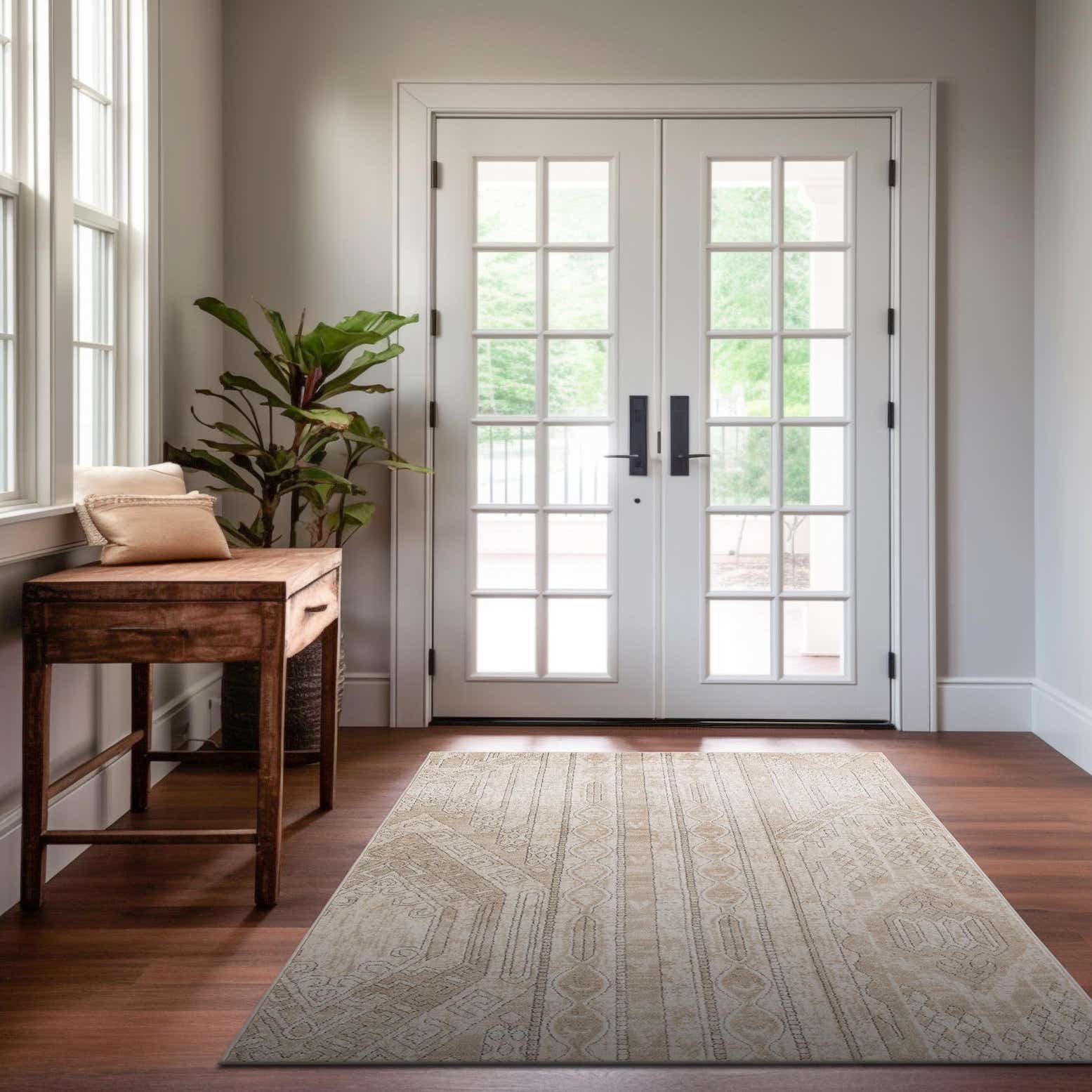 Ivory 10' x 13' Oregon Rug