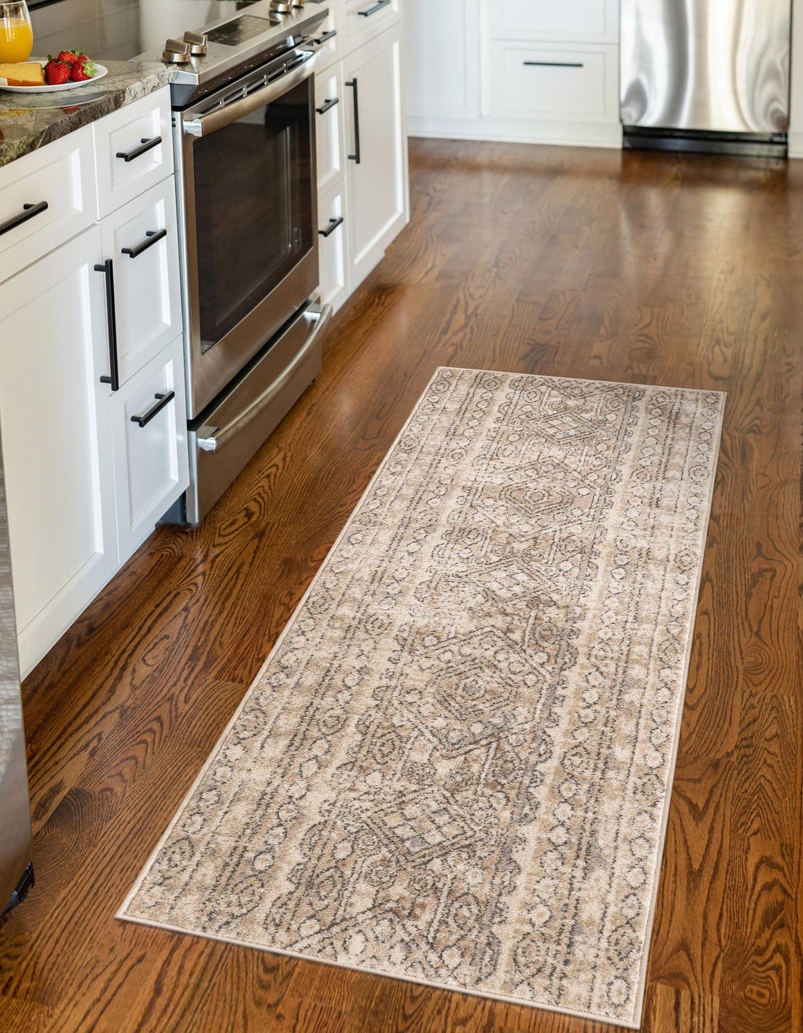 Ivory 2' 2 x 12' Oregon Runner Rug