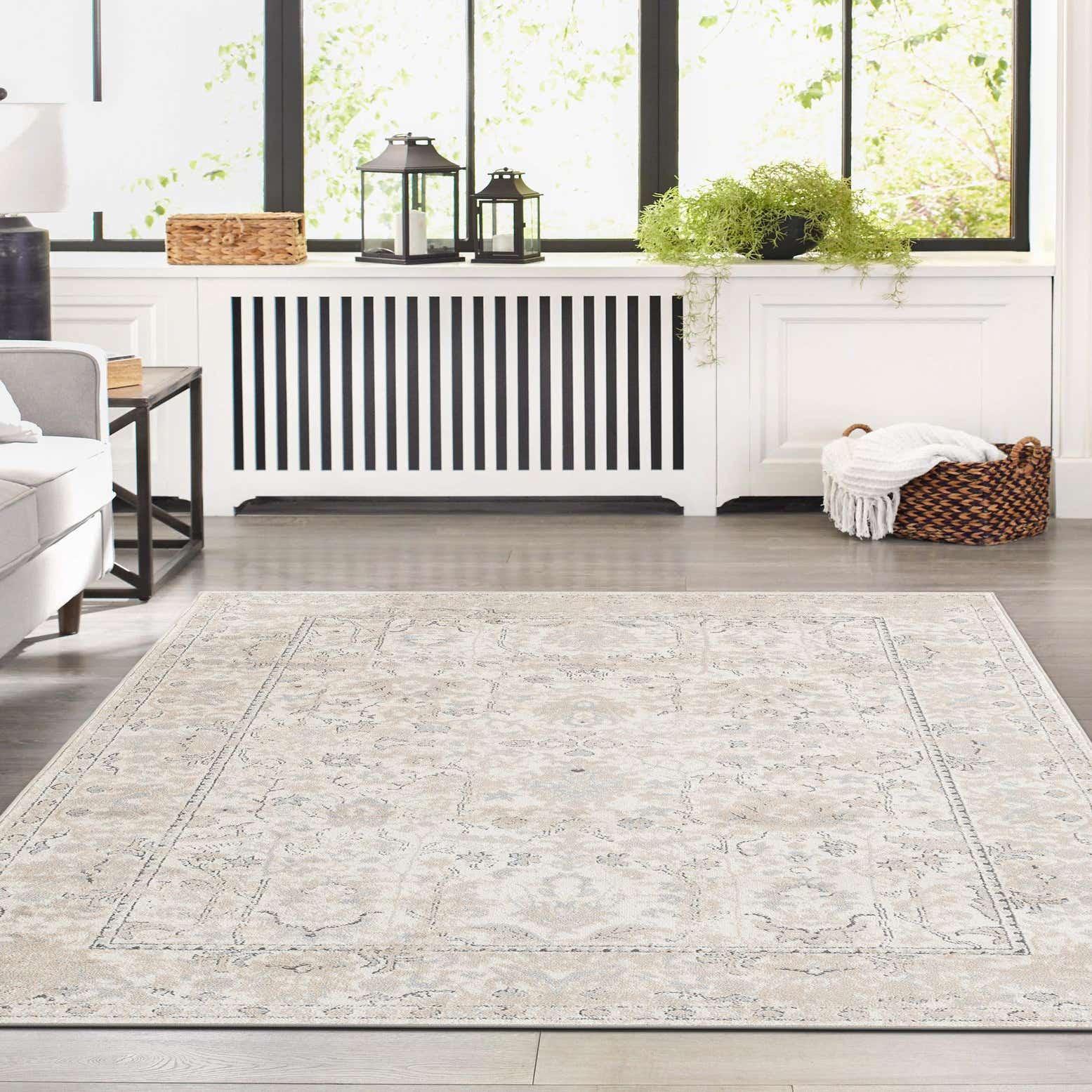Ivory 9' x 12' Oregon Rug eSaleRugs