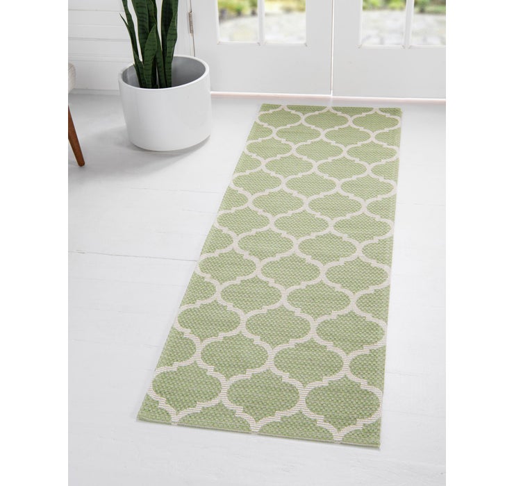 Green 2' 2 x 6' Georgia Runner Rug | Rugs.com