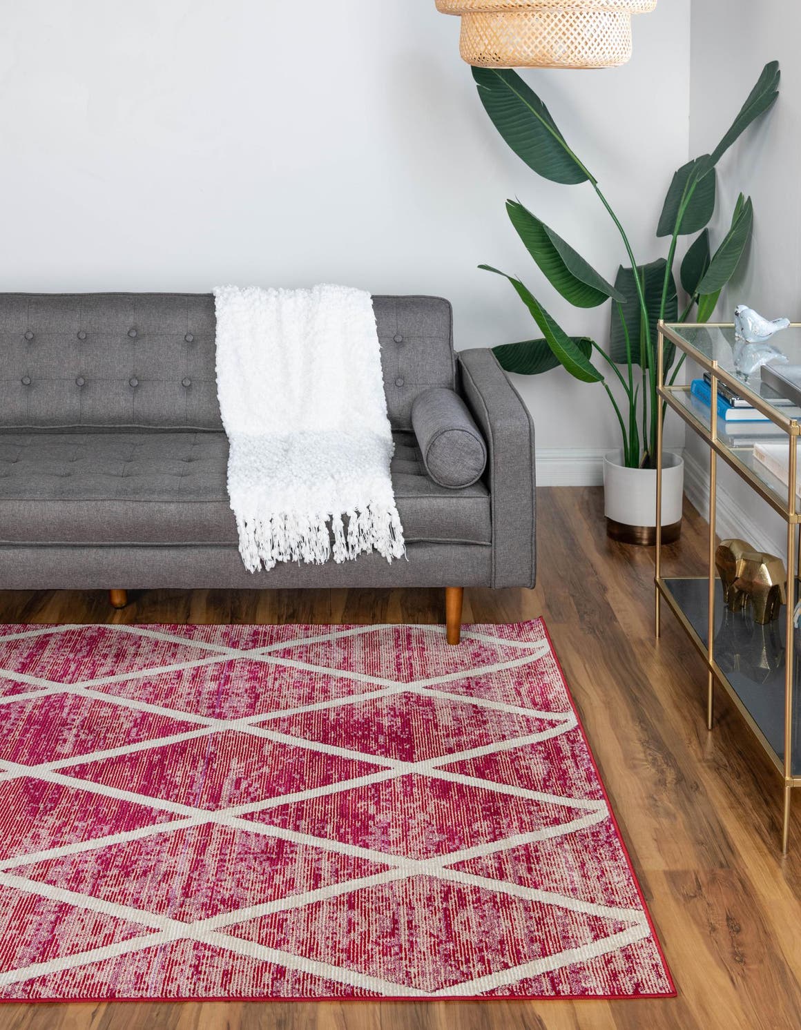 Magenta 5' x 8' Starlight Rug