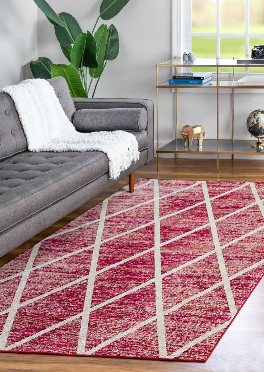 Magenta 5' x 8' Starlight Rug