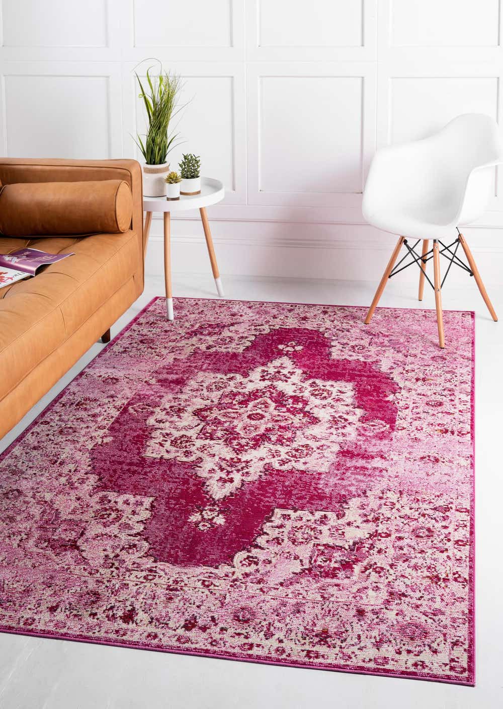 Pink 4' x 6' Amulet Rug