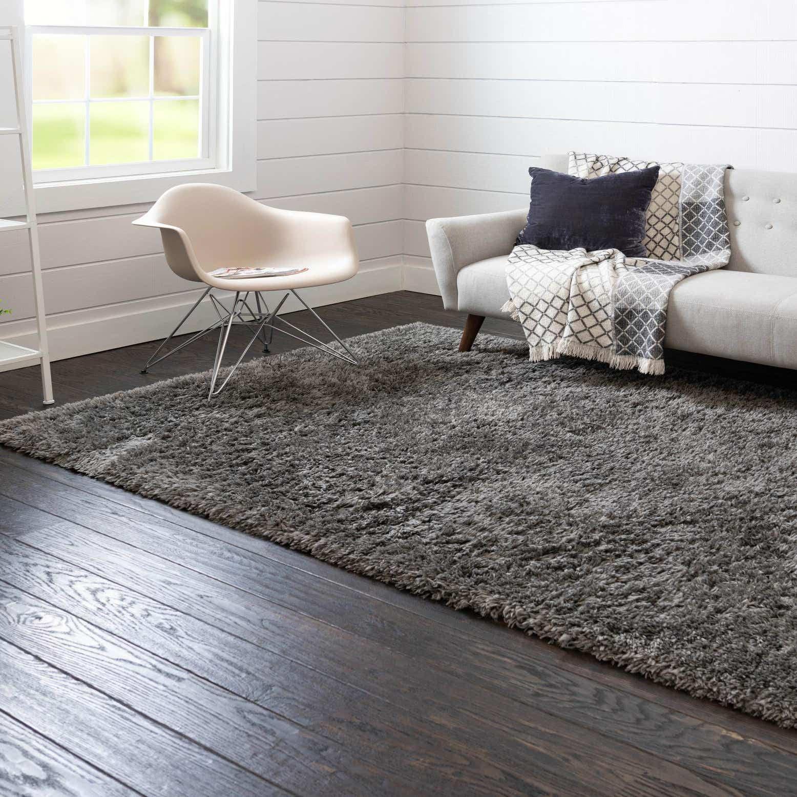 Smoke 9' x 12' Infinity Shag Rug