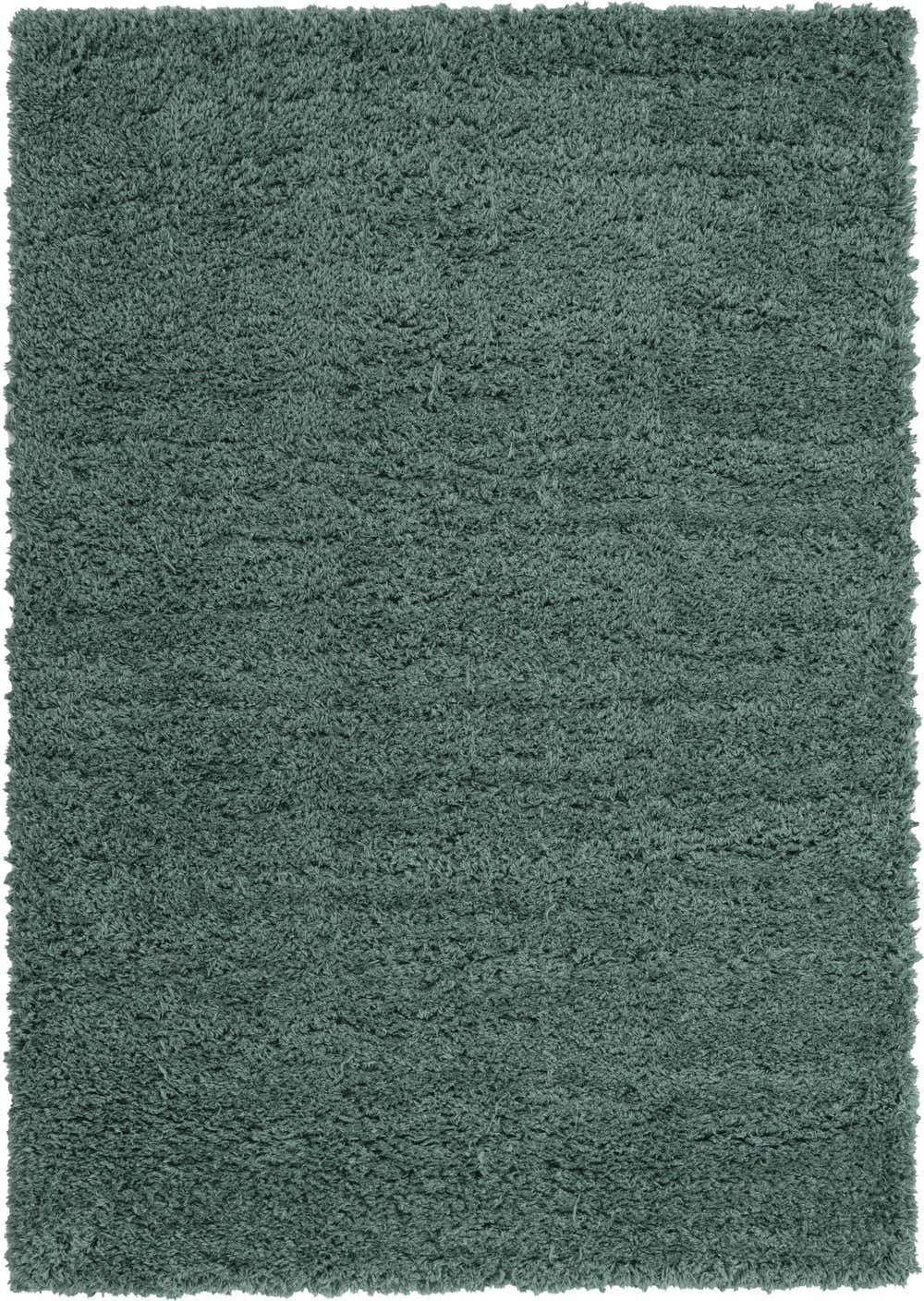 Forest Green 6' x 9' Infinity Shag Rug