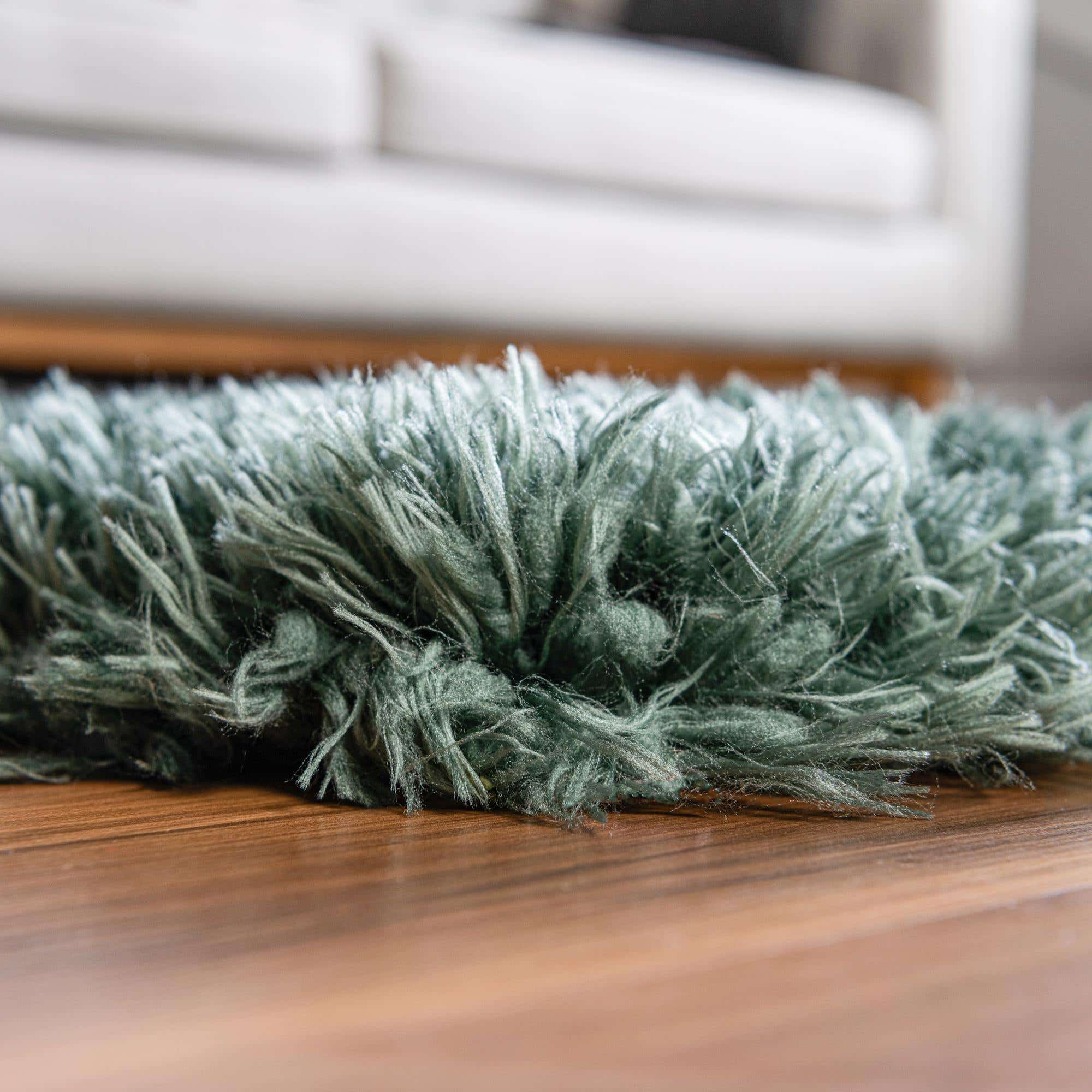 Forest Green 10' x 13' Infinity Shag Rug