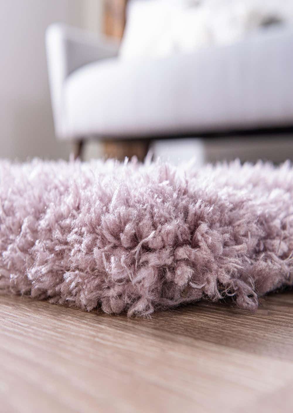 Lavender 2' x 6' 7 Infinity Shag Runner Rug eSaleRugs