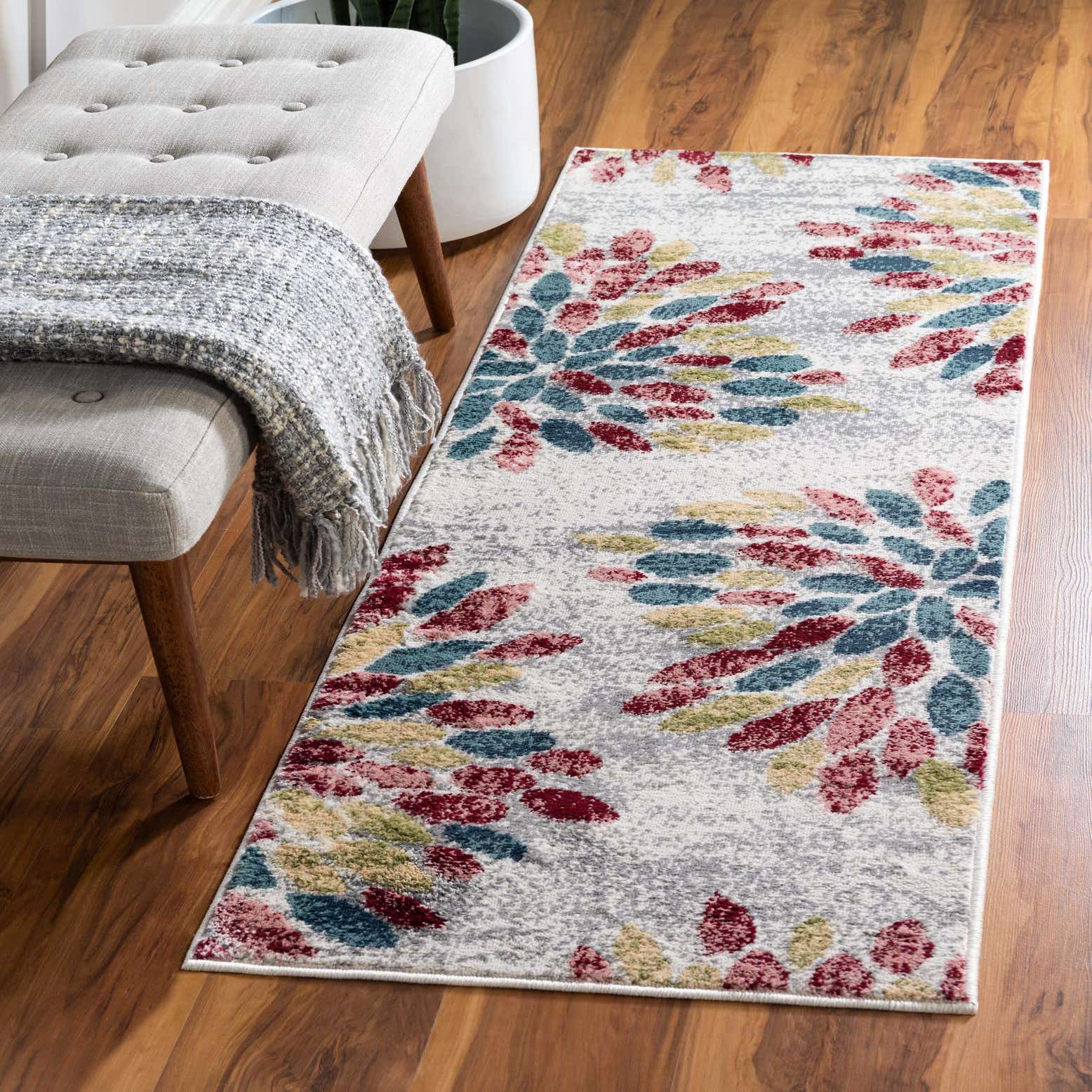 Multicolor 2' x 6' Charleston Runner Rug Rugs.ca