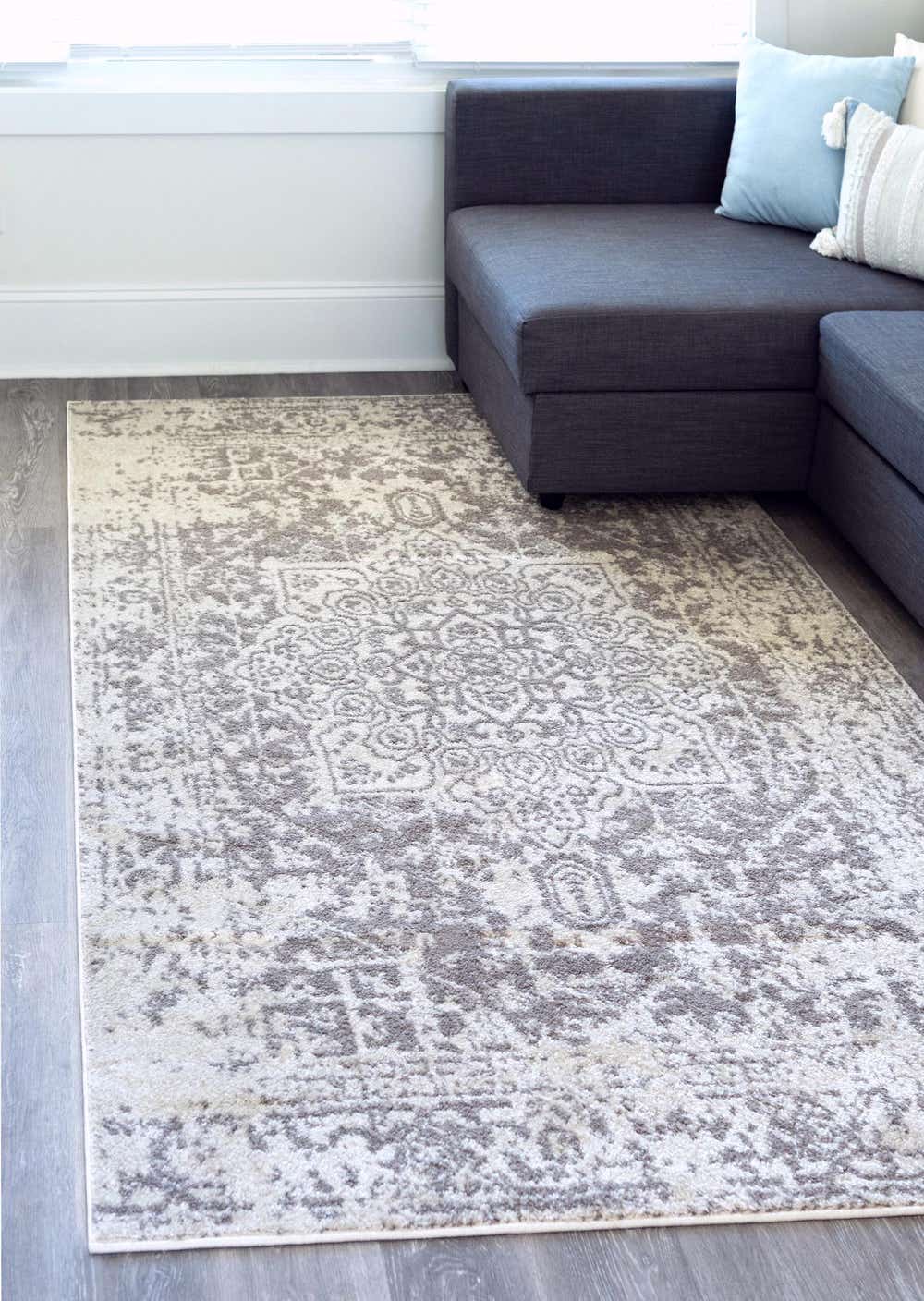 White 9' x 12' Arlington Rug eSaleRugs