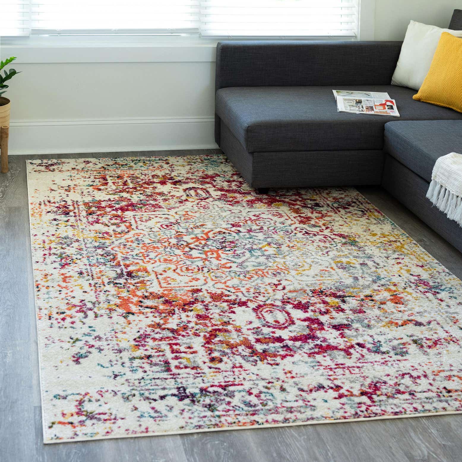 Multicolor 6' x 9' Arlington Rug