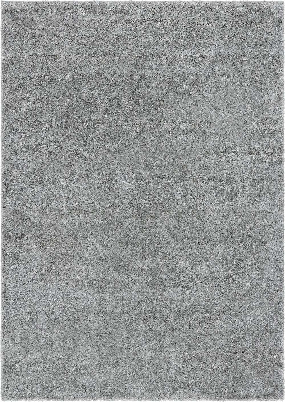 Cloud Gray 8' x 8' Soft Solid Shag Square Rug