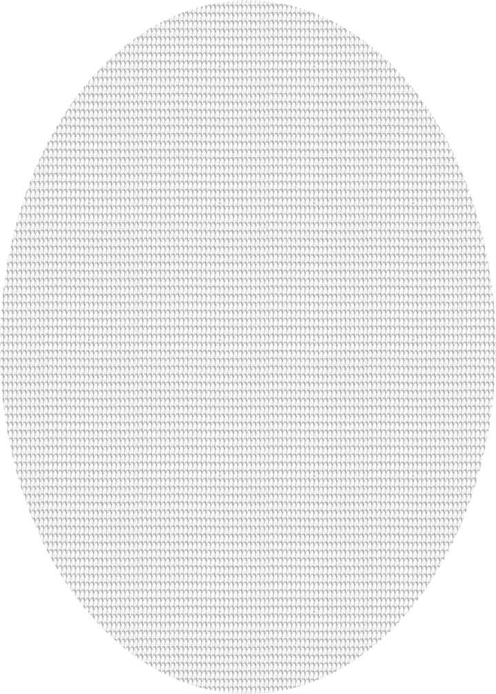 3' x 3' Round Non-Slip Rug Pad