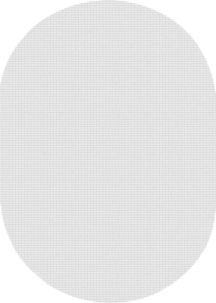 4' x 6' Oval Non-Slip Rug Pad