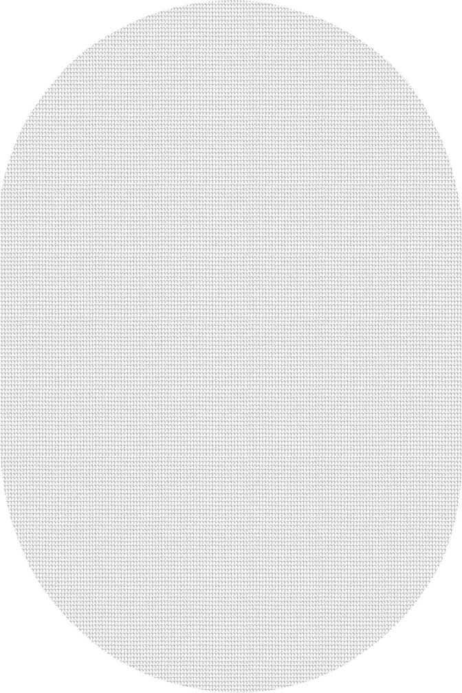 4' x 6' Oval Non-Slip Rug Pad