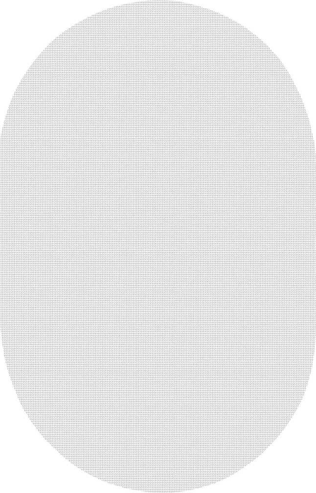 5' x 7' 10 Oval Non-Slip Rug Pad