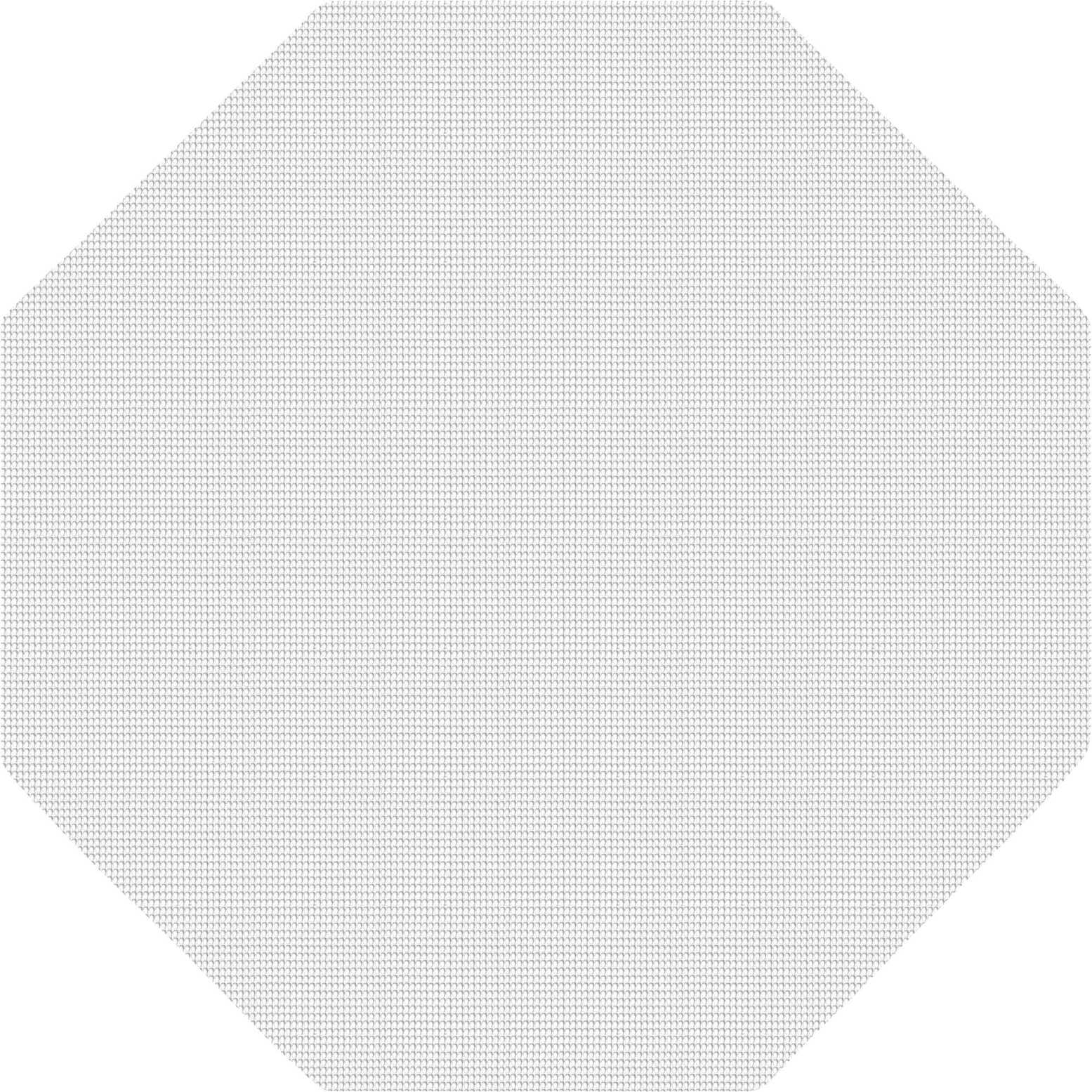 5' x 5' Octagon Non-Slip Rug Pad