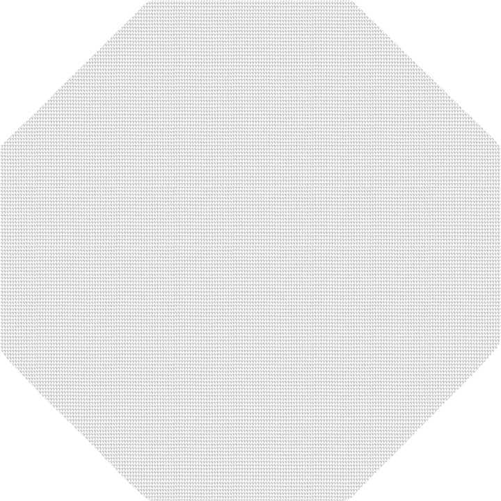 5' x 5' Octagon Non-Slip Rug Pad