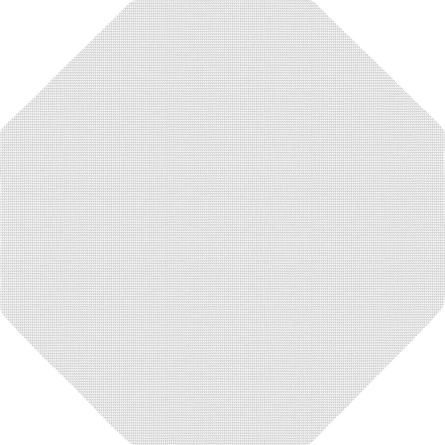 6' x 6' Octagon Non-Slip Rug Pad