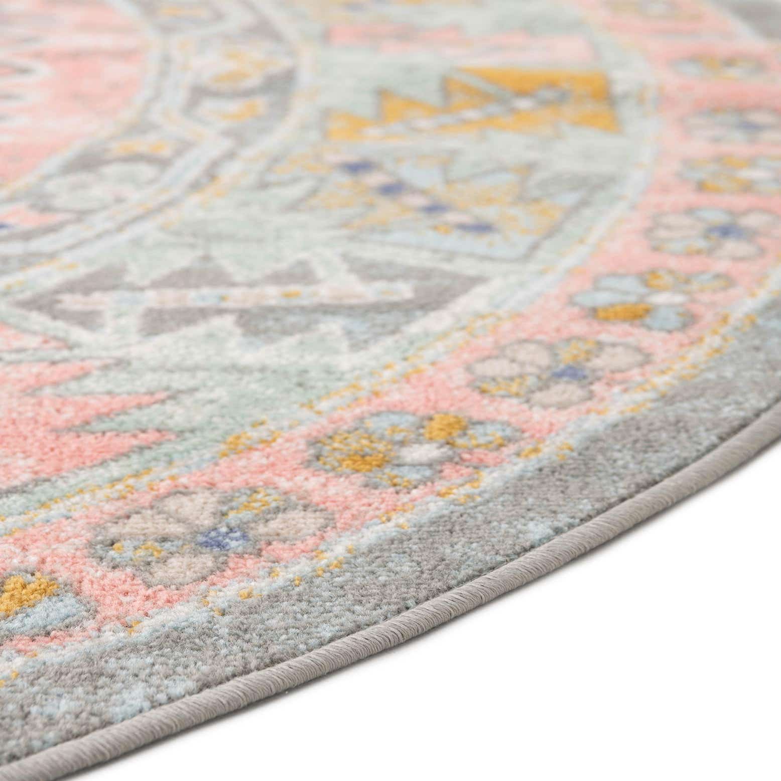 Pink 5' x 8' Whitney Oval Rug eSaleRugs