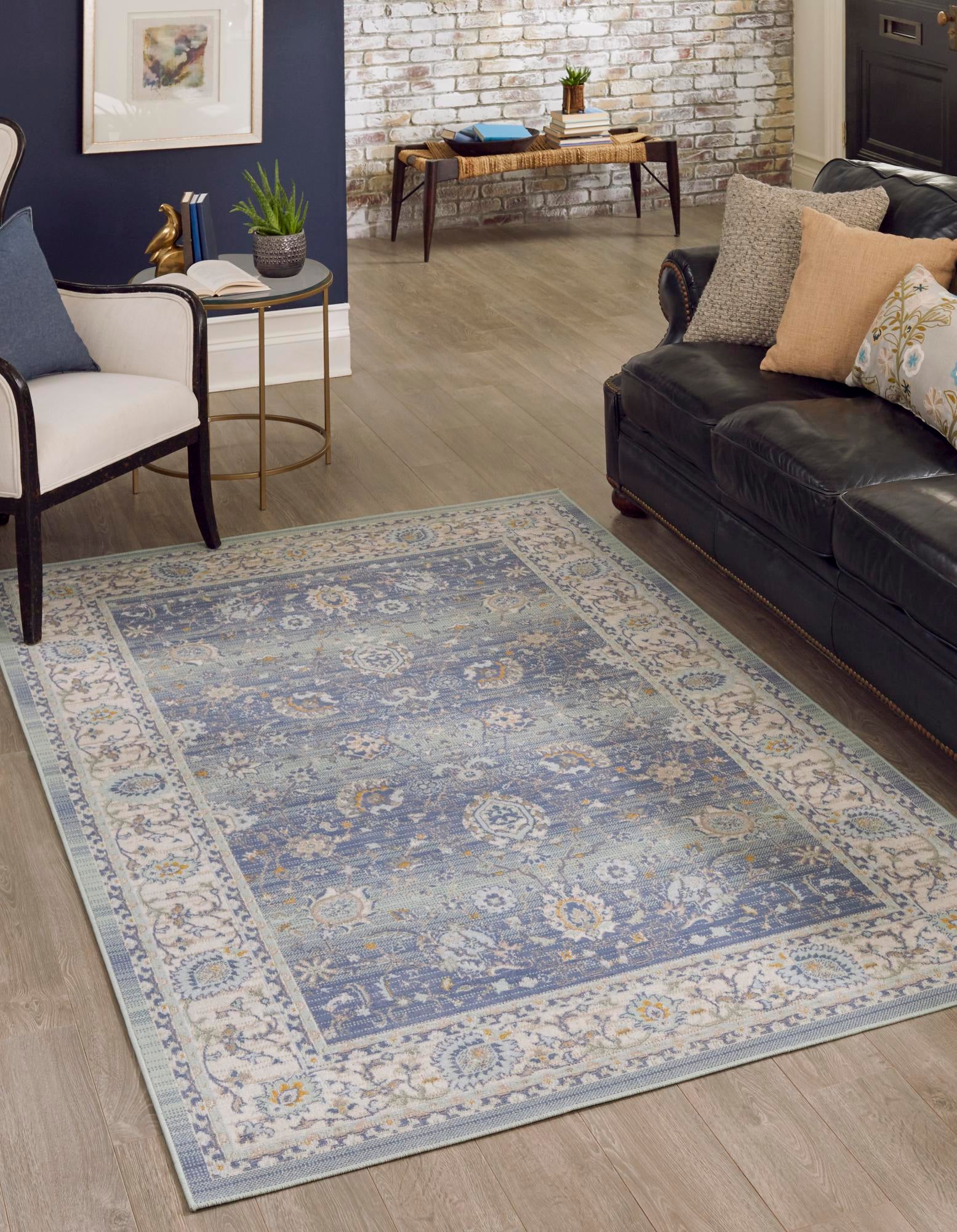 French Blue 8' x 10' Whitney Rug | Rugs.com