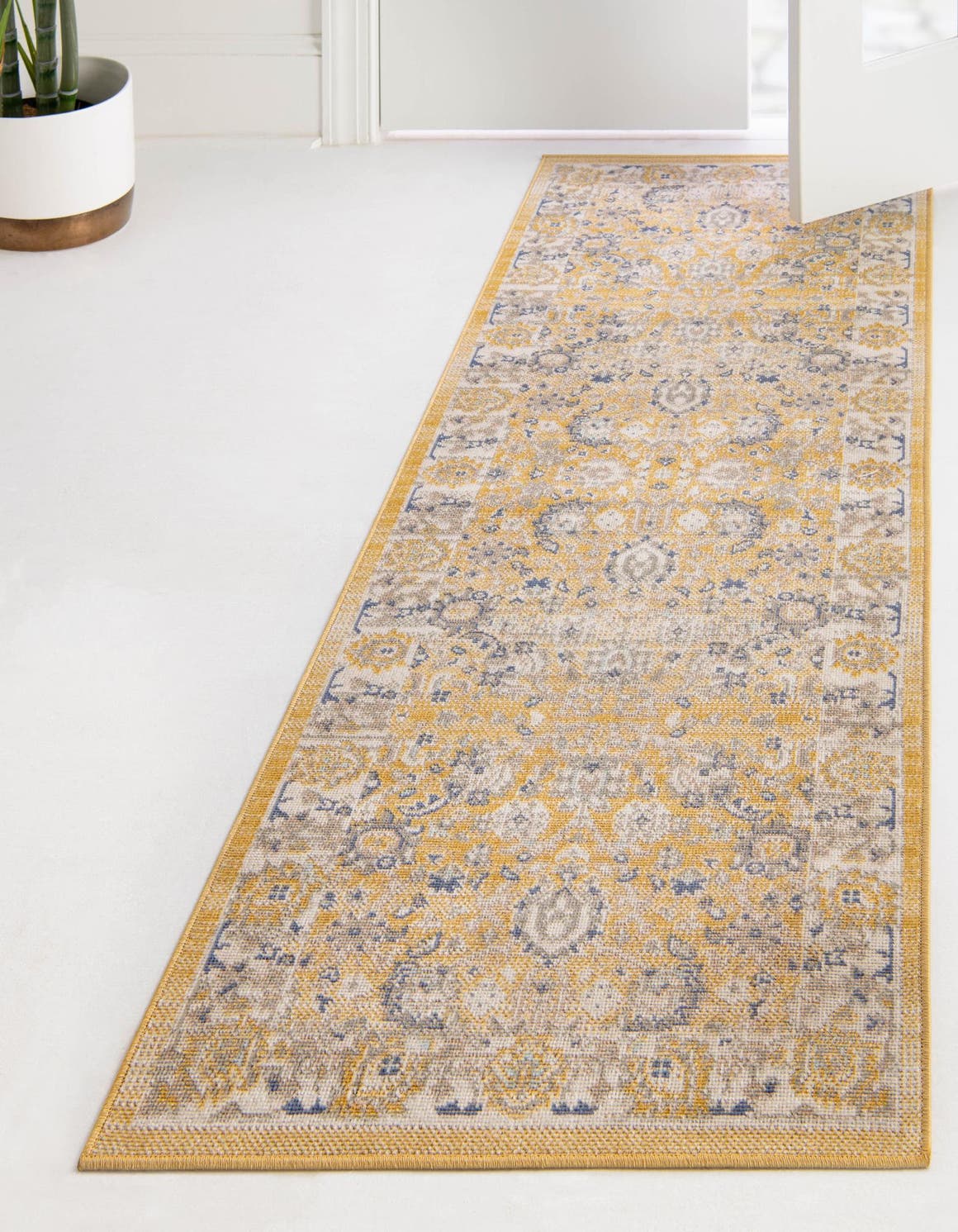 Tuscan Yellow 2' x 8' Whitney Runner Rug