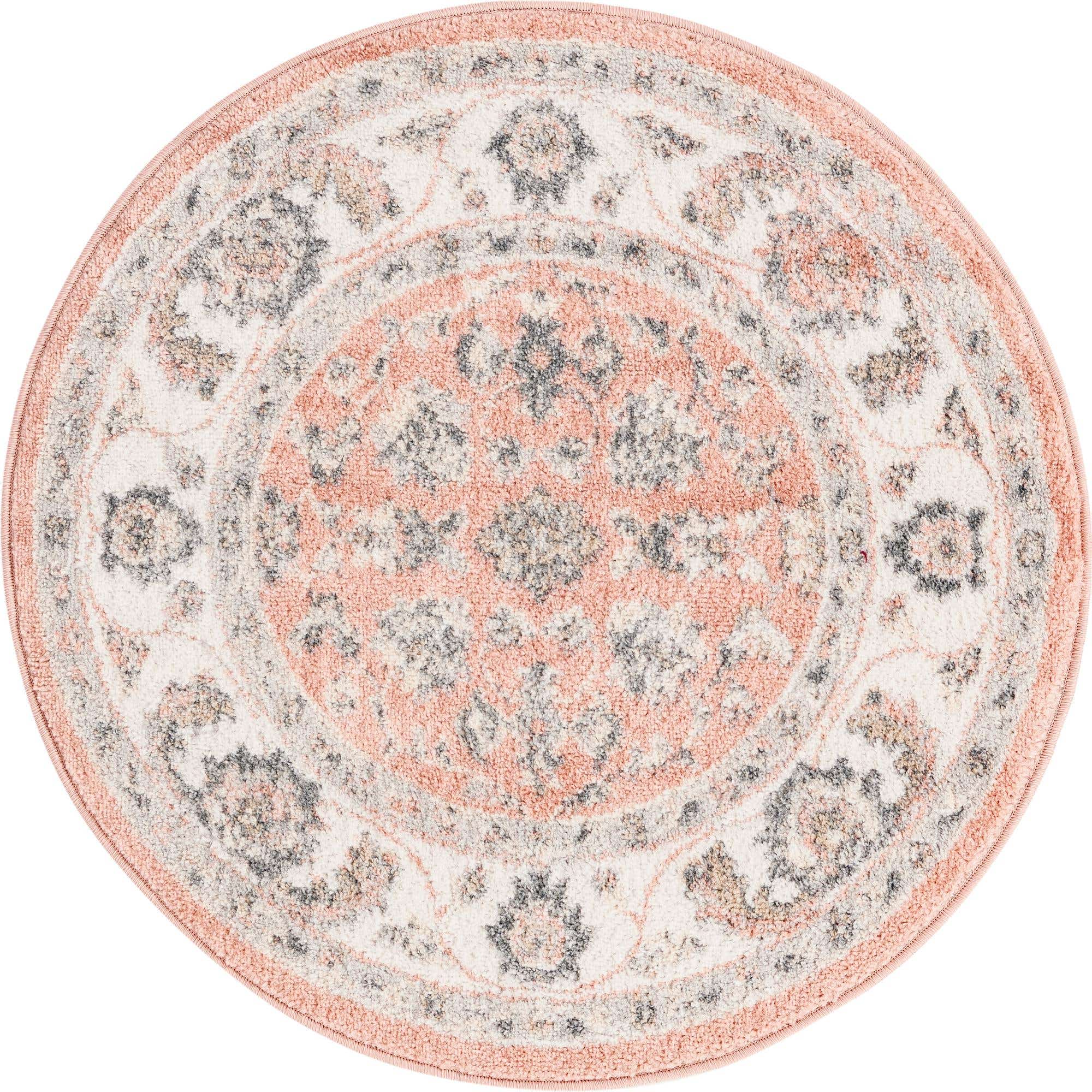 Rose 3' x 3' Aurelia Round Rug