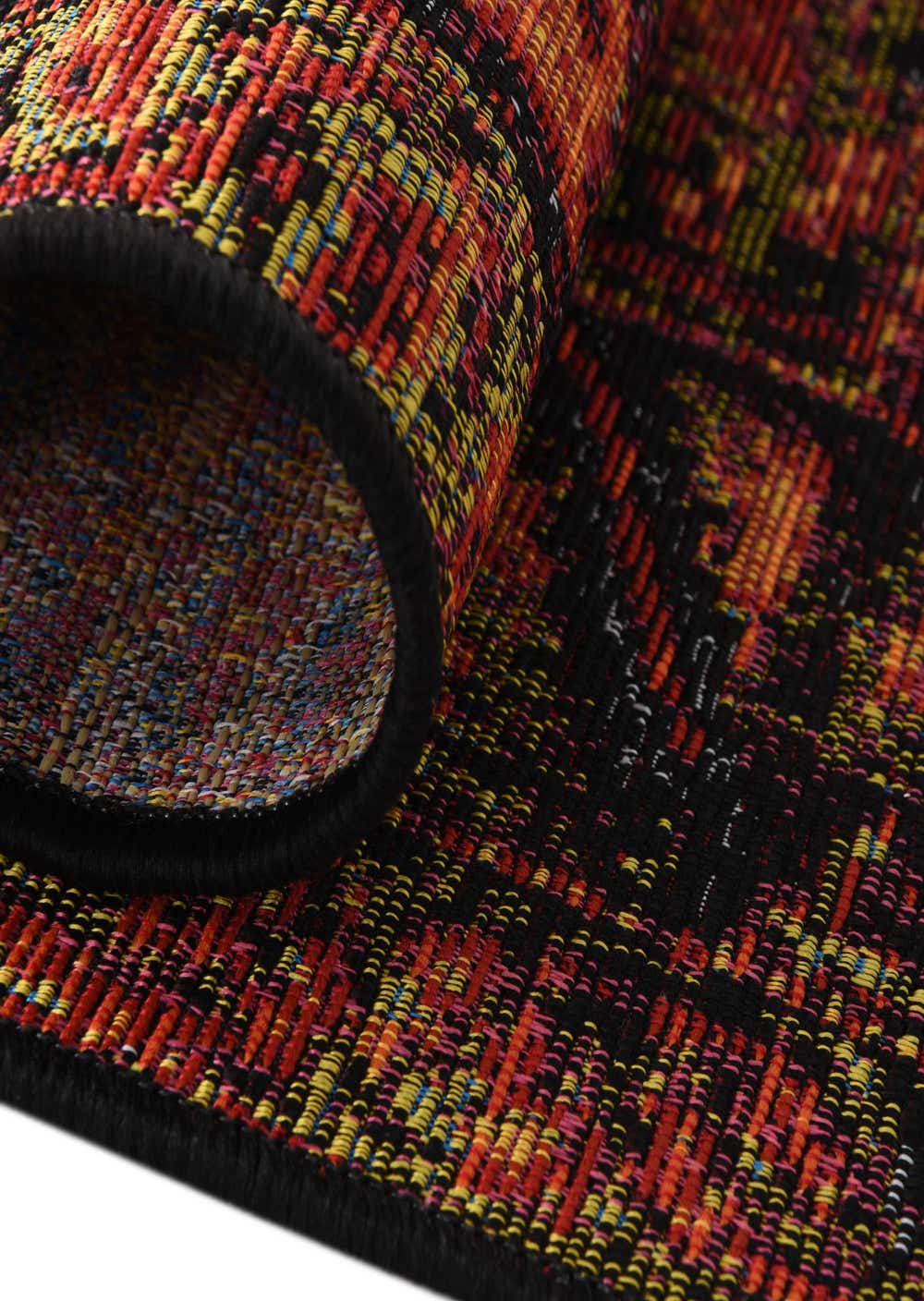 Multicolor 6' x 6' Outdoor Tribal Square Indoor / Outdoor Rug eSaleRugs