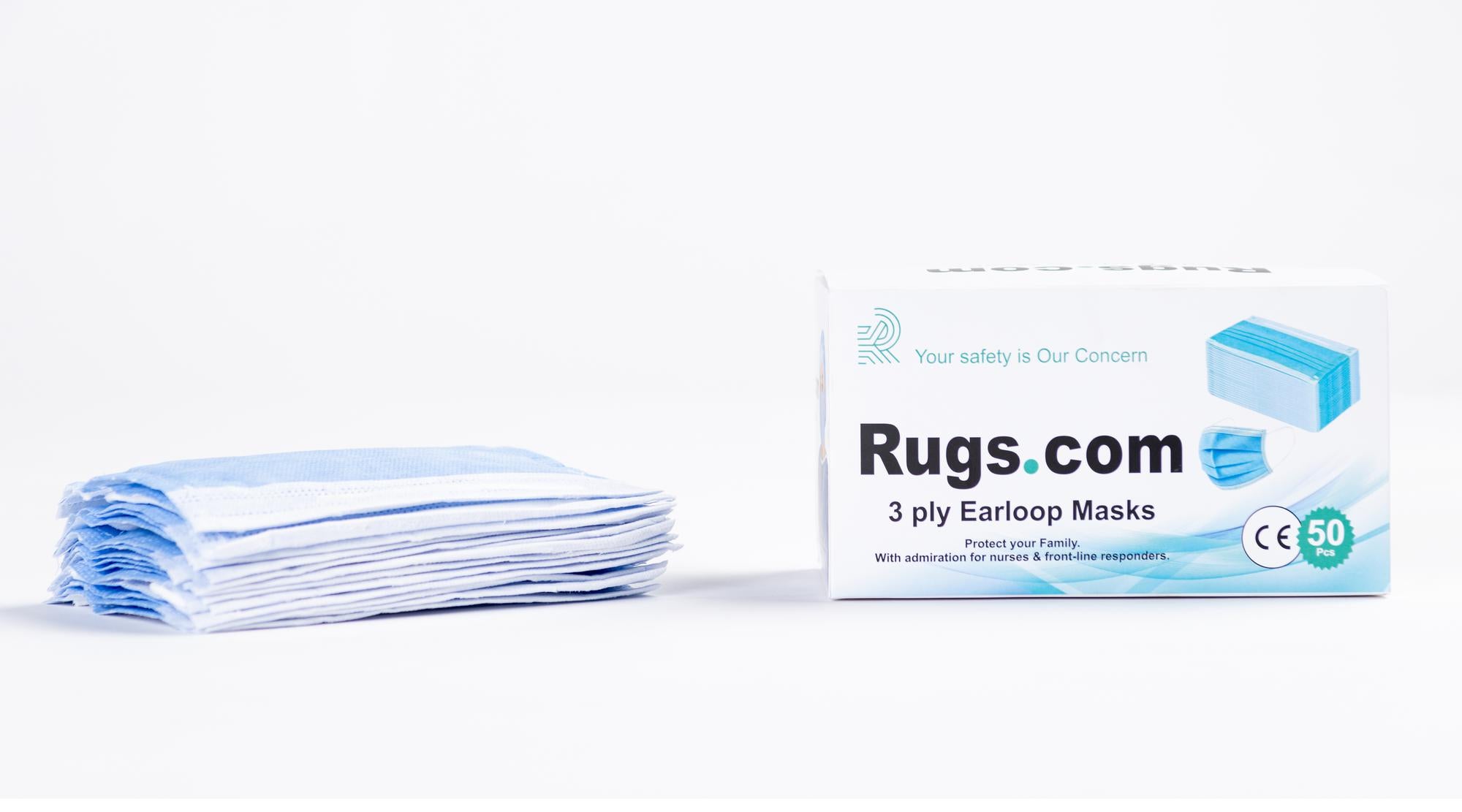 Primary image 3 Ply Disposable Face Mask (50 Pcs)