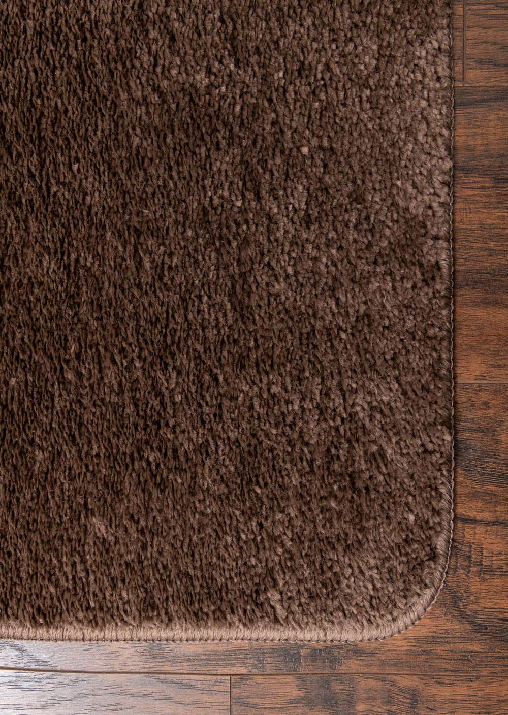 Mocha Brown 1' 8 x 2' 7 Bano Everyday Bath Mat Rug