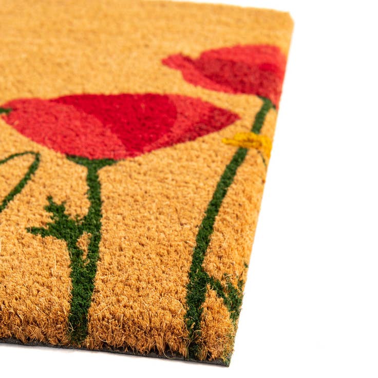 Detail image of 1' 6 x 2' 6 Flower Doormat