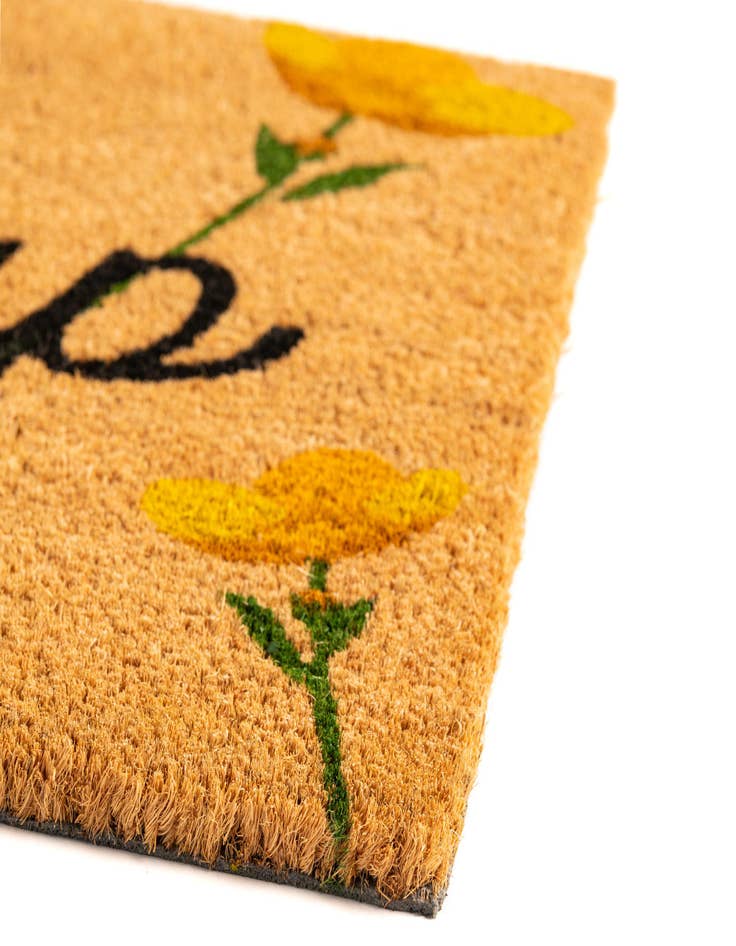 Detail image of 1' 6 x 2' 6 Buttercup Doormat