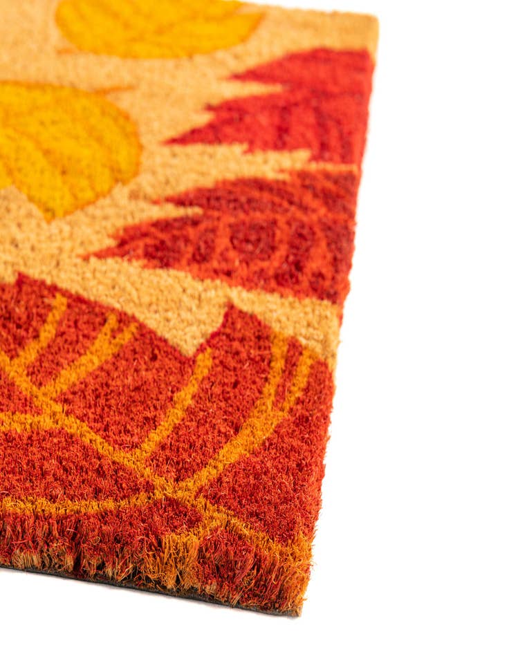 Detail image of 1' 6 x 2' 6 Fall Leaves Doormat