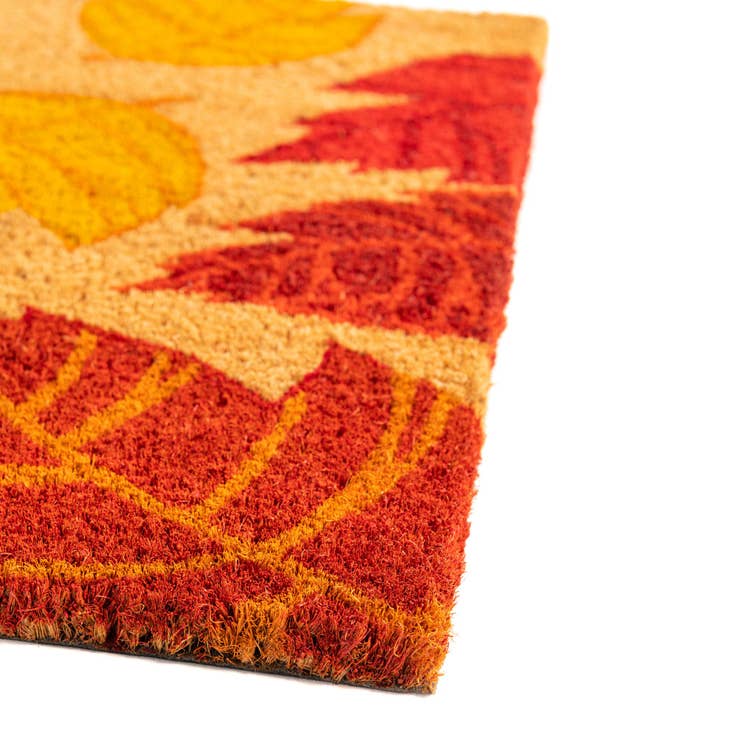Detail image of 1' 6 x 2' 6 Fall Leaves Doormat