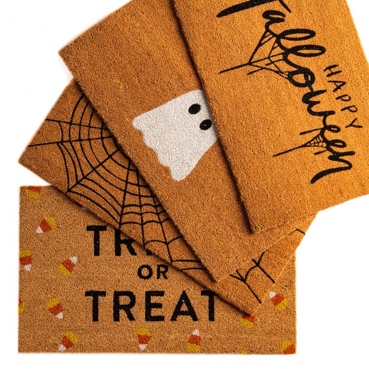 Detail image of 1' 6 x 2' 6 Halloween Trick or Treat Doormat