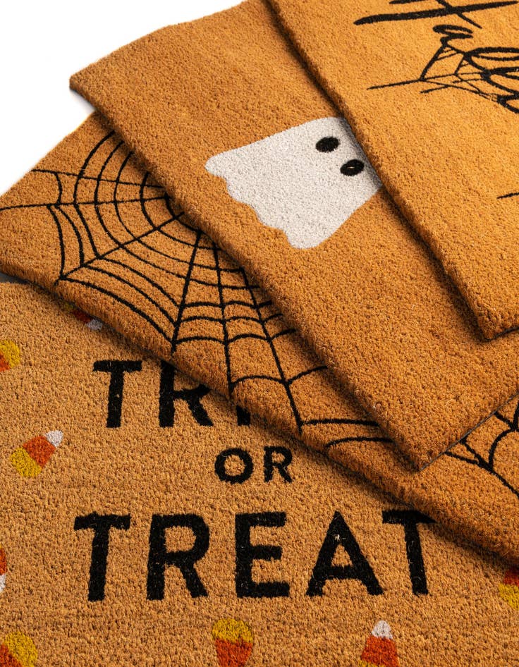 Detail image of 1' 6 x 2' 6 Happy Halloween Doormat