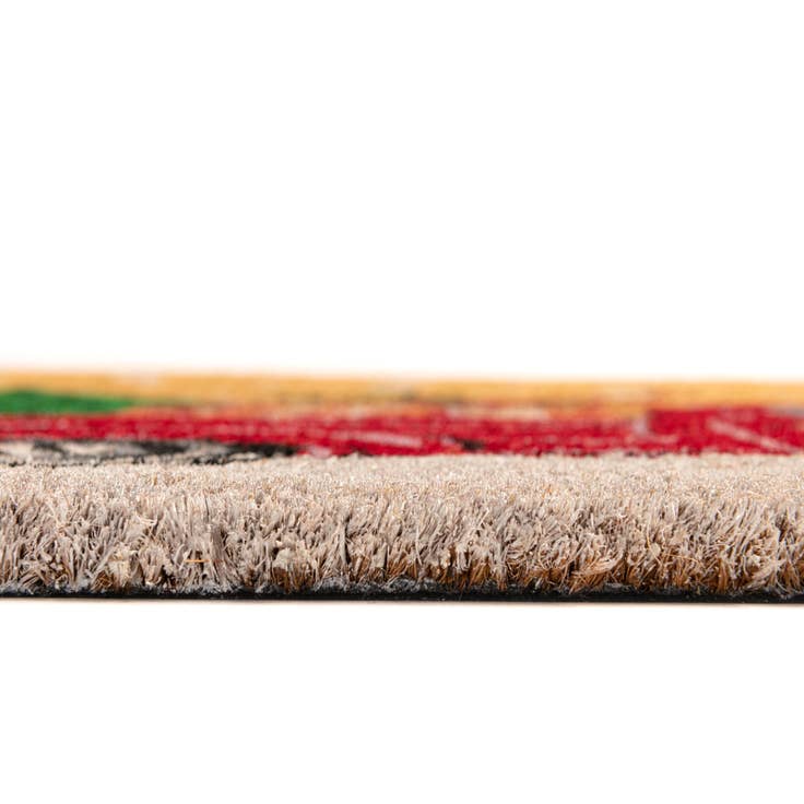 Detail image of 1' 6 x 2' 6 Christmas Truck Doormat
