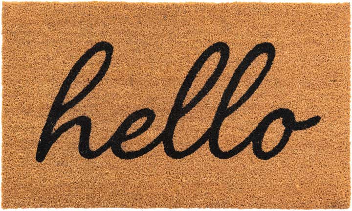 45cm x 75cm Hello Doormat