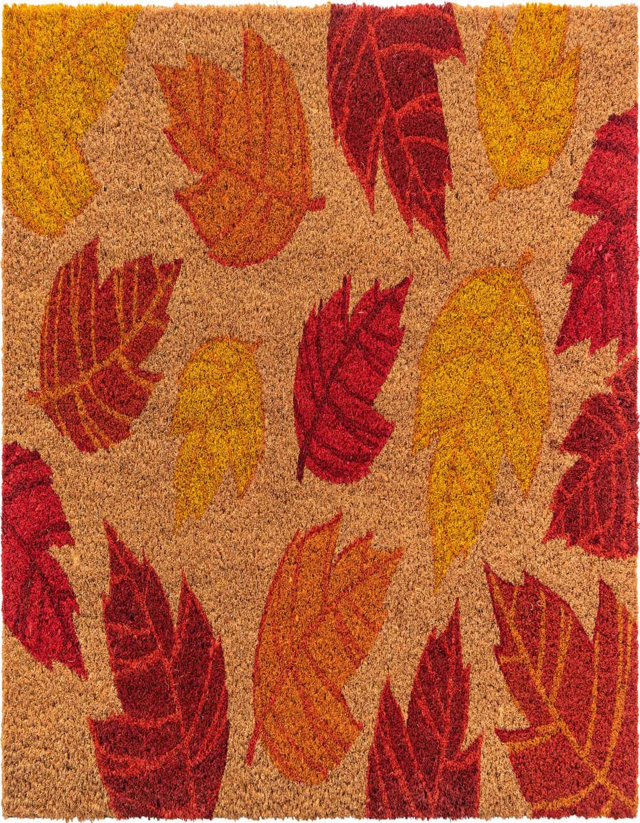 Primary image 1' 6 x 2' 6 Fall Leaves Doormat