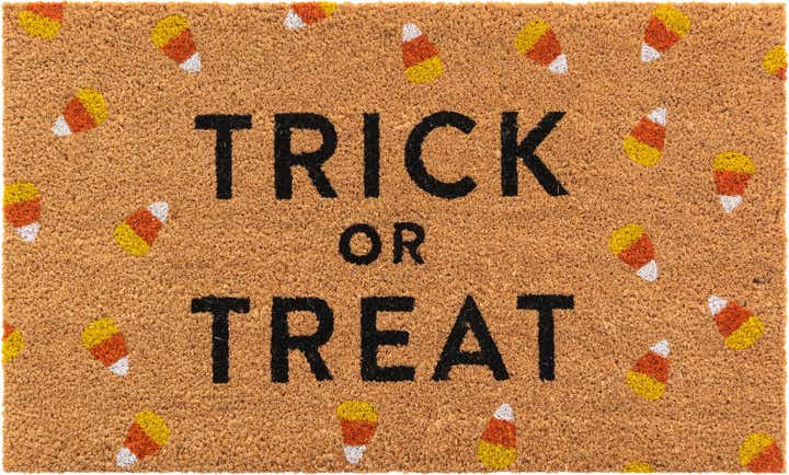 45cm x 75cm Halloween Trick or Treat Doormat