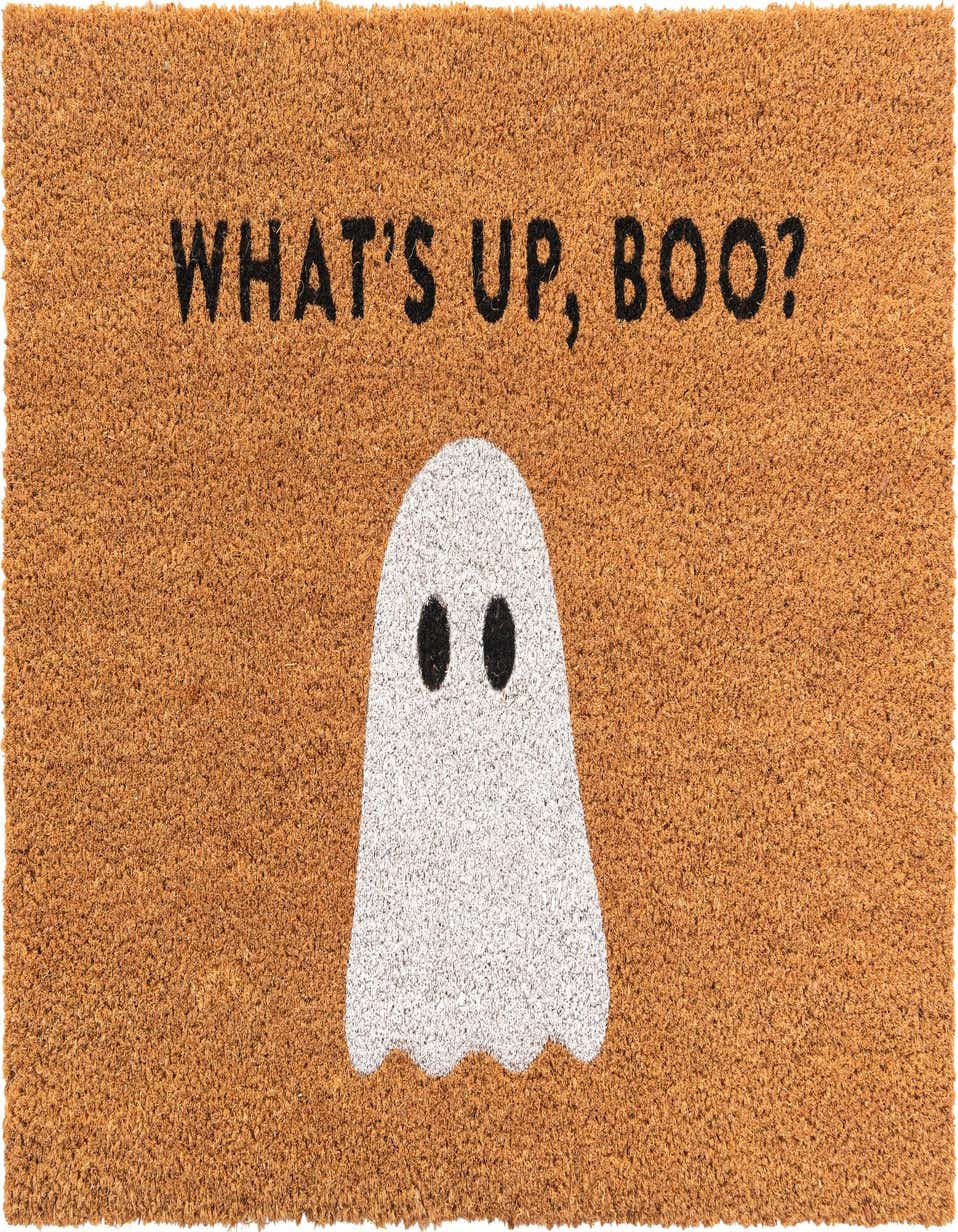 Primary image 1' 6 x 2' 6 Halloween Boo Doormat